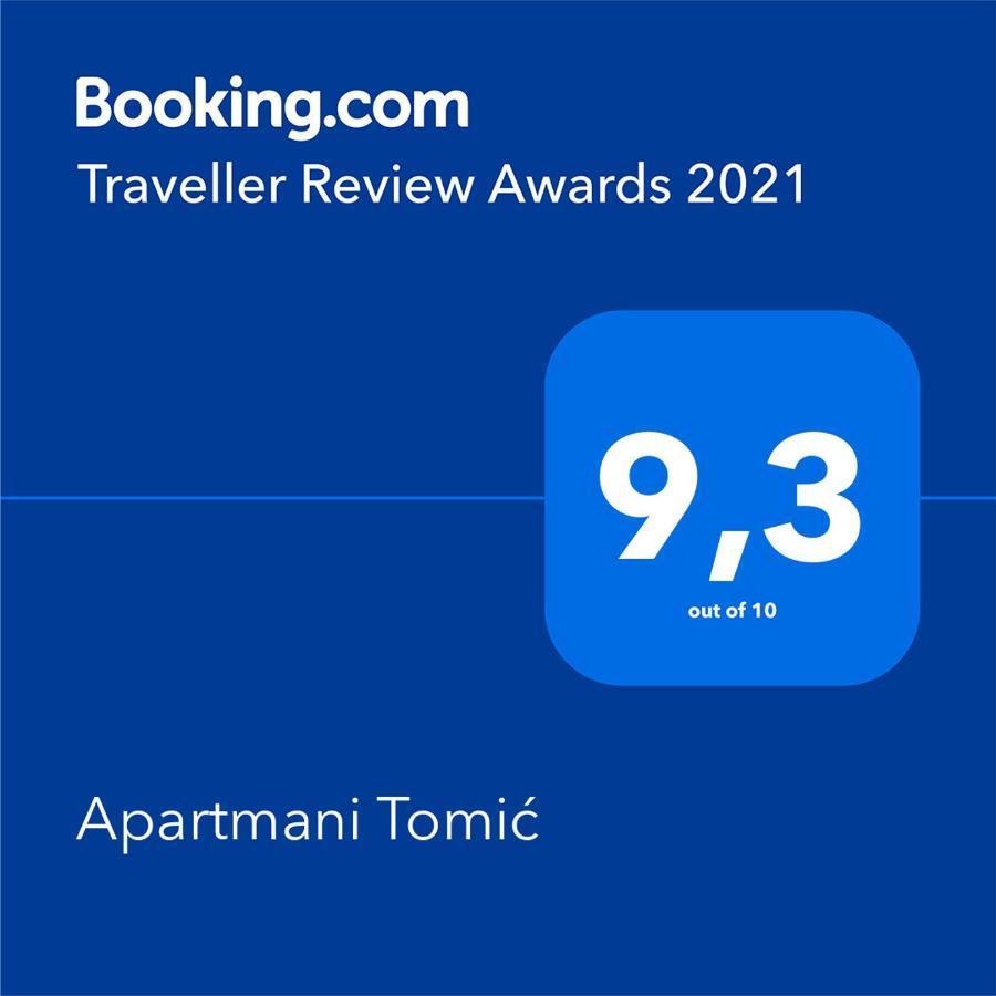 Apartmani Tomić Seline Zewnętrze zdjęcie
